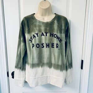 Stay at Home Posher Raglan Sweatshirt! ❤️